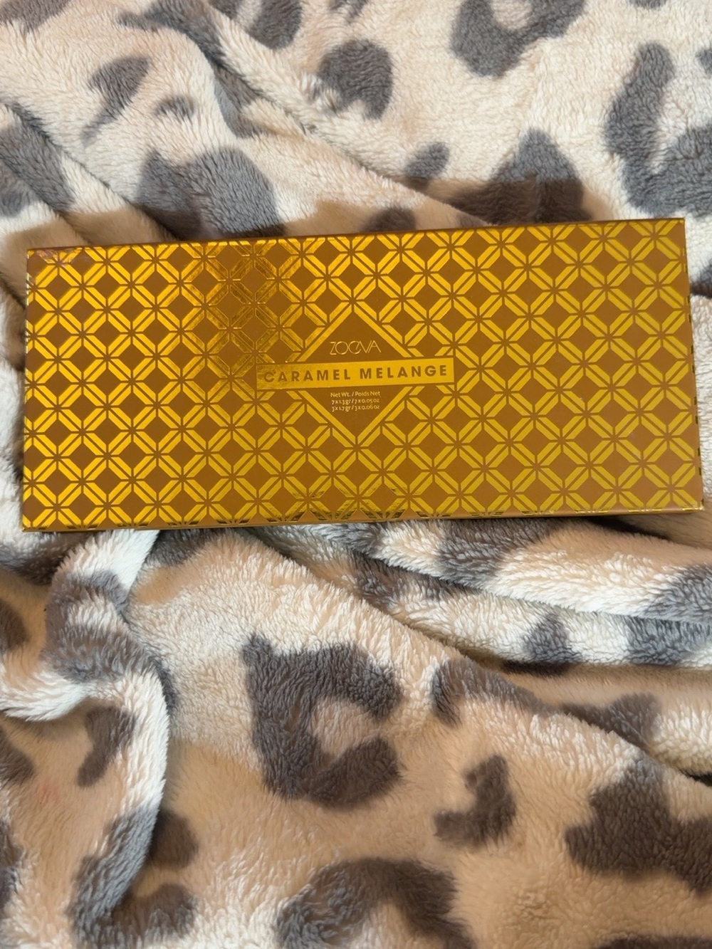 ZOEVA Caramel Melange Eyeshadow Palette 10 Shades Warm Neutral Gold Brown